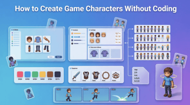 How to Create Game Characters Without Coding